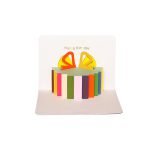 3D Gift Box Greeting Card