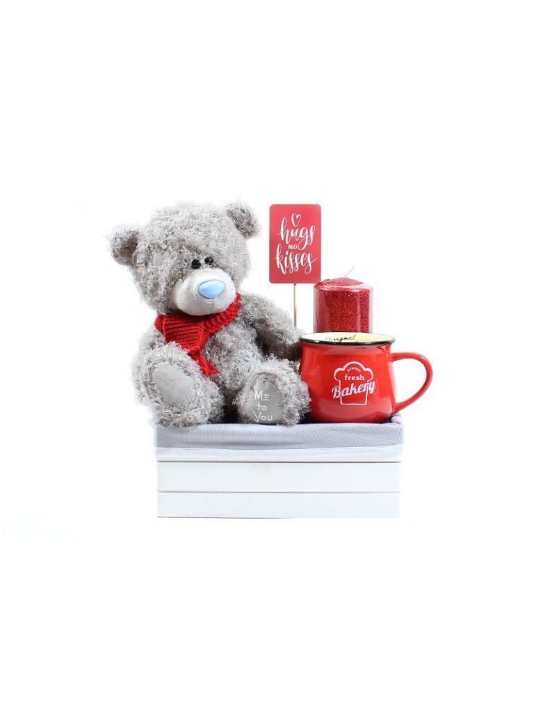Buy & Send Teddy & Candle Gift Hamper to Iran Send Gift To Iran
