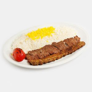 Barg & Kobbideh Kebab with Rice