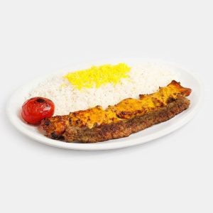 Chicken & Koobide Kebab with Rice