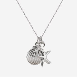 Seashell Sterling Silver Necklace